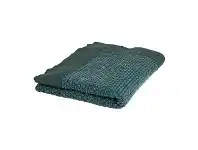 LivingStyles Taylor Cotton Jacquard Throw, 125x150cm, Eden Green offer