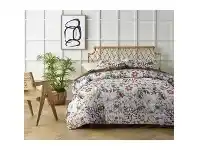 LivingStyles The Big Sleep Florent 3 Piece Bed Comforter Set, King, Blue offer