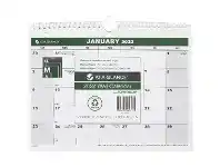 Officeworks At-A-Glance Recycled Desk/Wall 2022 Calendar 279 x 215mm offer