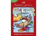 Faber-Castell Aussie Animals Colouring Book 60 Pages