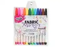 Officeworks Tulip Fine Tip Fabric Markers 12 Pack offer