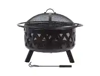 LivingStyles Campfire Iron Round Outdoor Fire Pit offer