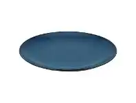 LivingStyles VTWonen Komi Porcelain Dinner Plate, 25cm, Dark Blue offer