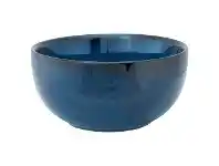LivingStyles VTWonen Komi Porcelain Round Bowl, 20cm, Dark Blue offer
