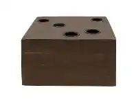 LivingStyles VTWonen Wooden Block Reversible Candle Holder offer
