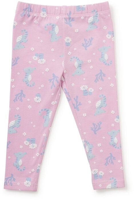 BIG W Dymples organically grown cotton print legging - lavender offer