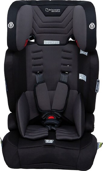 BIG W Infasecure raptor plus iron range convertible booster seat 6 months to 8 years offer