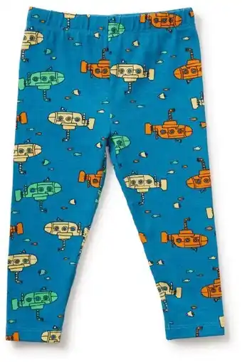 BIG W Dymples organically grown cotton print legging - coronet blue offer