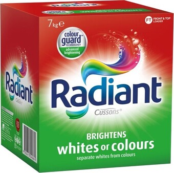 BIG W Radiant laundry powder 7kg offer