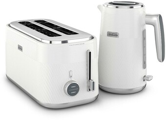 BIG W Sunbeam obliq collection kettle 1.7l or 4-slice long slot toaster white offer