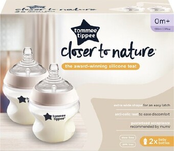 BIG W Tommee tippee 2-pack closer to nature baby bottle 150ml offer