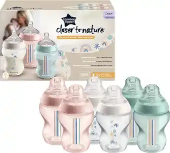 BIG W Tommee tippee 6-pack baby bottles rainbow 260ml offer