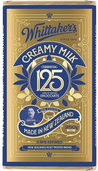 BIG W Whittaker's creamy milk chocolate block 250g offer