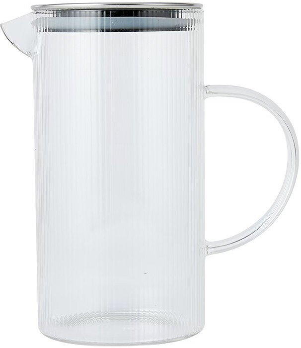 1.2l glass jug with stainless steel lid offer at Kmart