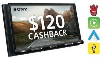 SuperCheap Auto Sony 6.95” apple carplay & android™ auto media player^ offer