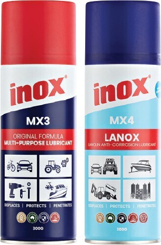 Inox mx3 & mx4 lubricants^