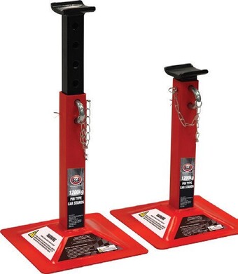 SuperCheap Auto Sca 1200kg pin car stands offer