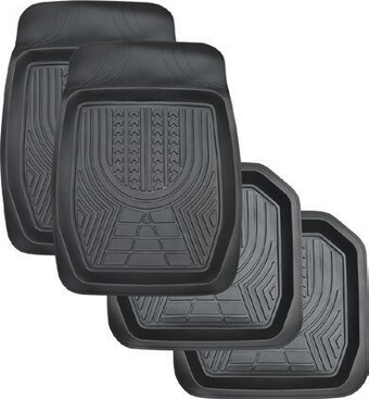 Xtm deep dish pvc rubber floor mats