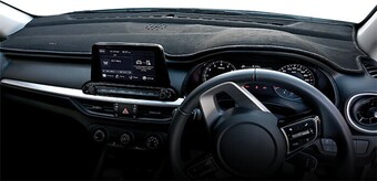 Tailored car accessories suede dashmats^