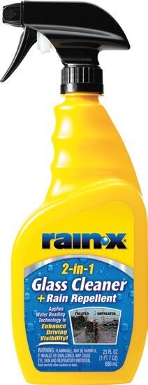 SuperCheap Auto Rain-x 680ml 2-in-1 glass cleaner & rain repellent offer