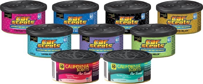 SuperCheap Auto California scents 42g air freshener cannisters offer