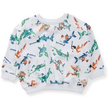 BIG W New dymples print sweat - white offer