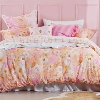 Pillow Talk Joss quilt cover set by essentials offer