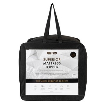 Pillow Talk Hotel & home superior 1850gsm mattress topper by hilton offer