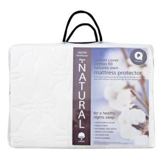 Pillow Talk Penthouse cotton mattress protector by hilton offer