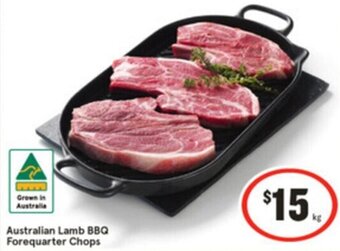 IGA Australian Lamb BBQ Forequarter Chops offer
