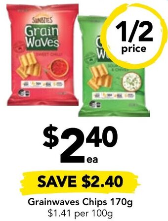 Drakes Grainwaves Chips 170g offer