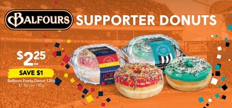 Balfours Footy Donut 120g