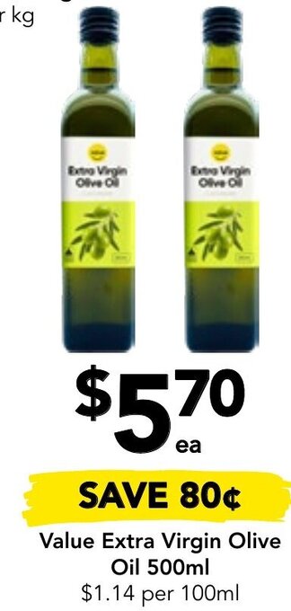 Drakes Value Extra Virgin Olive Oil 500ml offer