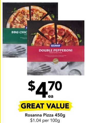 Drakes Rosanna Pizza 450g offer