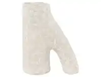 LivingStyles VTWonen Ecomix Recycled Paper Twig Vase, Large, Off White offer