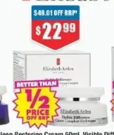 Chemist Warehouse Elizabeth Arden Visible Difference Refining Moisture Cream Complex offer