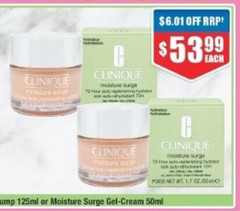 Chemist Warehouse Clinique Moisture Surge Gel-Cream 50ml offer