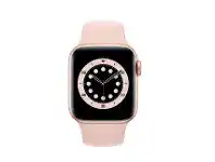 The Good Guys Apple Watch Series 6 (GPS) 40mm - Gold Aluminium Case with Pink Sand Sport Band offer