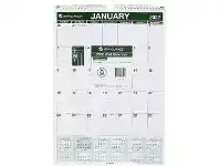 Officeworks At-A-Glance Recycled Wall 2022 Calendar 305 x 432mm offer