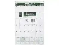Officeworks At-A-Glance Recycled Wall 2022 Calendar 394 x 578mm offer