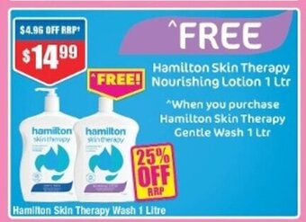 Hamilton Skin Therapy Wash 1 Litre