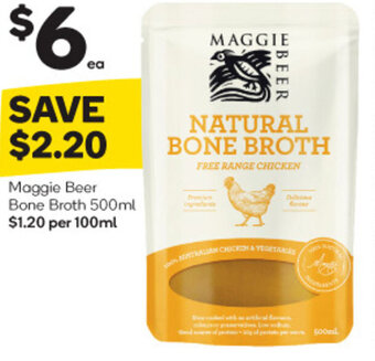Woolworths Maggie Beer Bone Broth 500ml offer