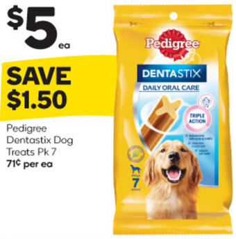Pedigree Dentastix Dog Treats Pk 7