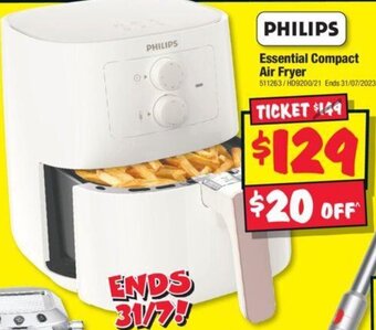 JB Hi-Fi PHILIPS Essential Compact Air Fryer offer