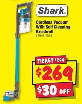 JB Hi-Fi Cordless Vacuum With Self Cleaning Brushroll offer