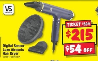Digital Sensor Luxe Airsonic Hair Dryer