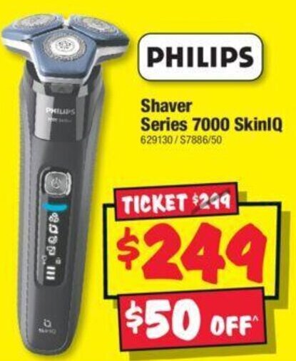 JB Hi-Fi Shaver Series 7000 SkinlQ offer