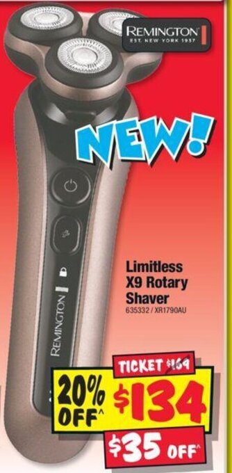 JB Hi-Fi Limitless X9 Rotary Shaver offer