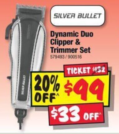 JB Hi-Fi Dynamic Duo Clipper & Trimmer Set offer