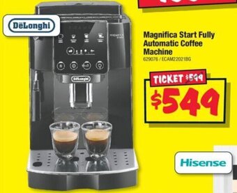 JB Hi-Fi Magnifica Start Fully Automatic Coffee Machine offer